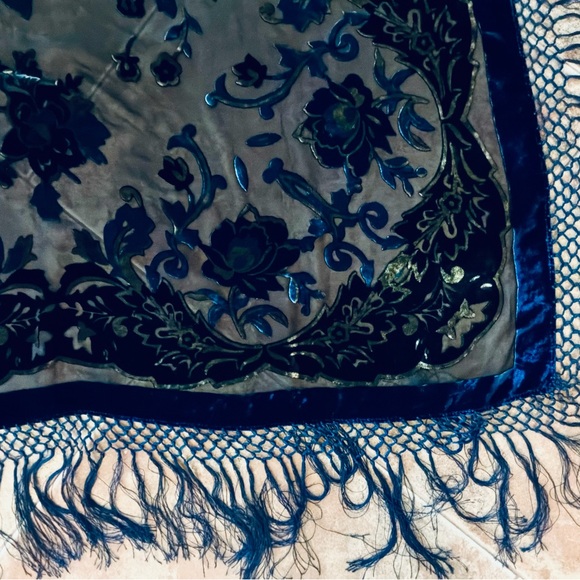 Burnout velvet wrap - Picture 2 of 5